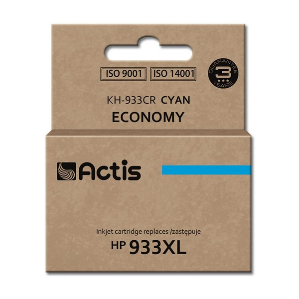 Inkoust Actis KH-933CR pro HP modrý (cyan)