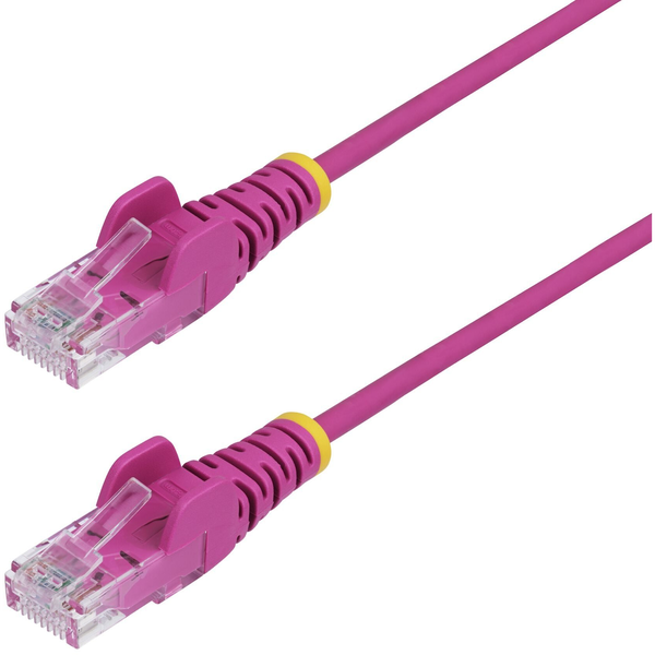 StarTech.com N6PAT50CMPKS netværkskabel Lyserød 0,5 m Cat6 U/UTP (UTP)