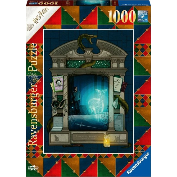 Пъзел Ravensburger - Хари Потър и Даровете на Смъртта I, 1000 части
