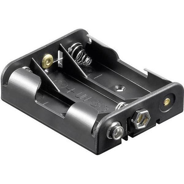 Elemtartó ceruzaelemhez 3 x AA, 58 x 48,2 x 17 mm, Goobay 11984 (11984)