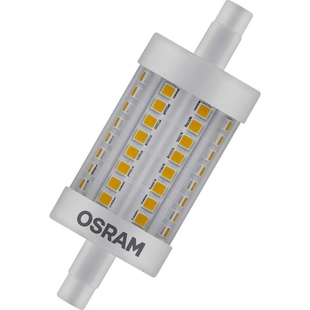 Osram Star műanyag búra/7W/806lm/2700K/R7s LED ceruza (4058075432598)