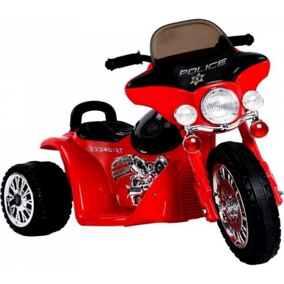 JT Police 4358 6 V Elektromos Kismotor - Piros (4358-uniw)