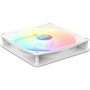 Kit ventilatoare + Controler RGB NZXT F120 RGB Core Triple Pack, 3 x 120mm, Alb