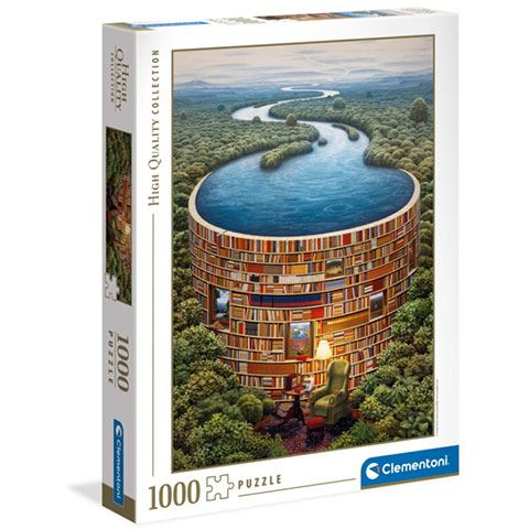 Clementoni Bibliodame Puzzle 1000 kusov Umenie