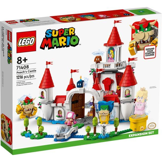 LEGO® Super Mario: 71408 - Peach kastélya kiegészítő szett (71408)