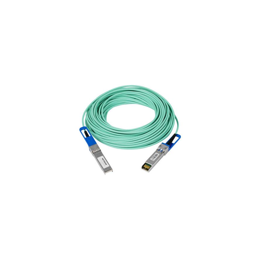 NETGEAR AXC7620 InfiniBand a kábel z optických vlákien 20 m SFP+ Tyrkysová (AXC7620-10000s)