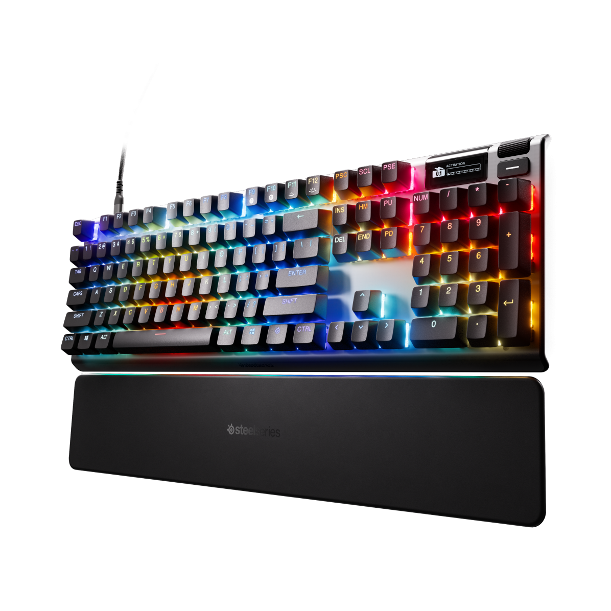SteelSeries Apex Pro Gen 3 Mechanikus Vezetékes Gaming Billentyűzet Német - Fekete (64663)