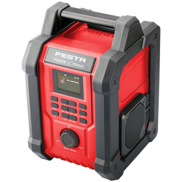 FESTA 28076 Akkus rádió, SHARE20V, DAB+/ FM/ BT/ USB, IPX54, 230 V (akku nélkül)