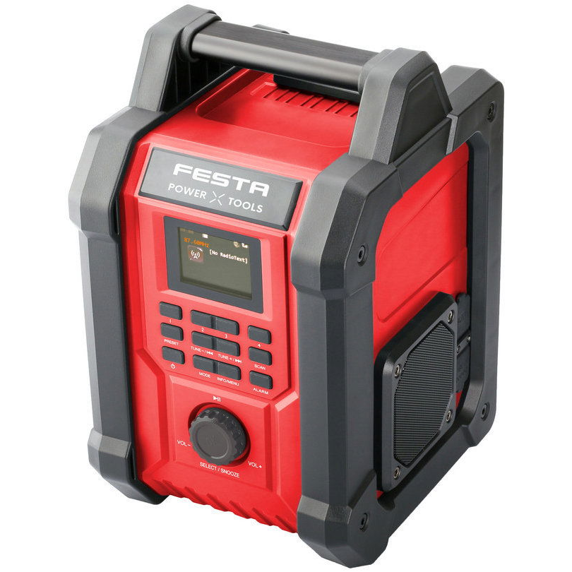 FESTA 28076 Akkus rádió, SHARE20V, DAB+/ FM/ BT/ USB, IPX54, 230 V (akku nélkül) (8590804103813)