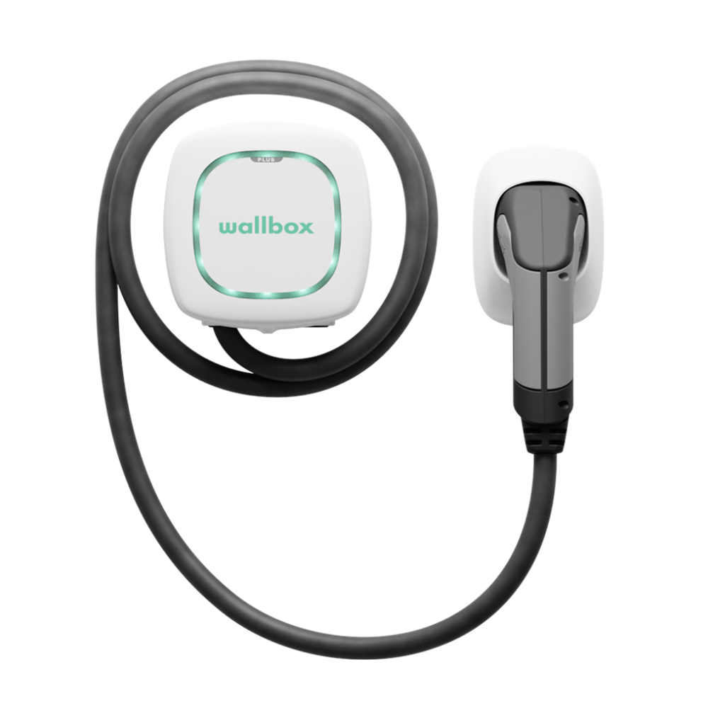Wallbox Pulsar Plus Elektromos autó fali töltő - Fehér (11kW - 16A / 5m Type-2) (PLP1-0-2-3-9-001)
