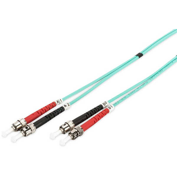 Digitus DK-2511-02/3 száloptikás kábel 2 M ST I-VH OM3 Blue