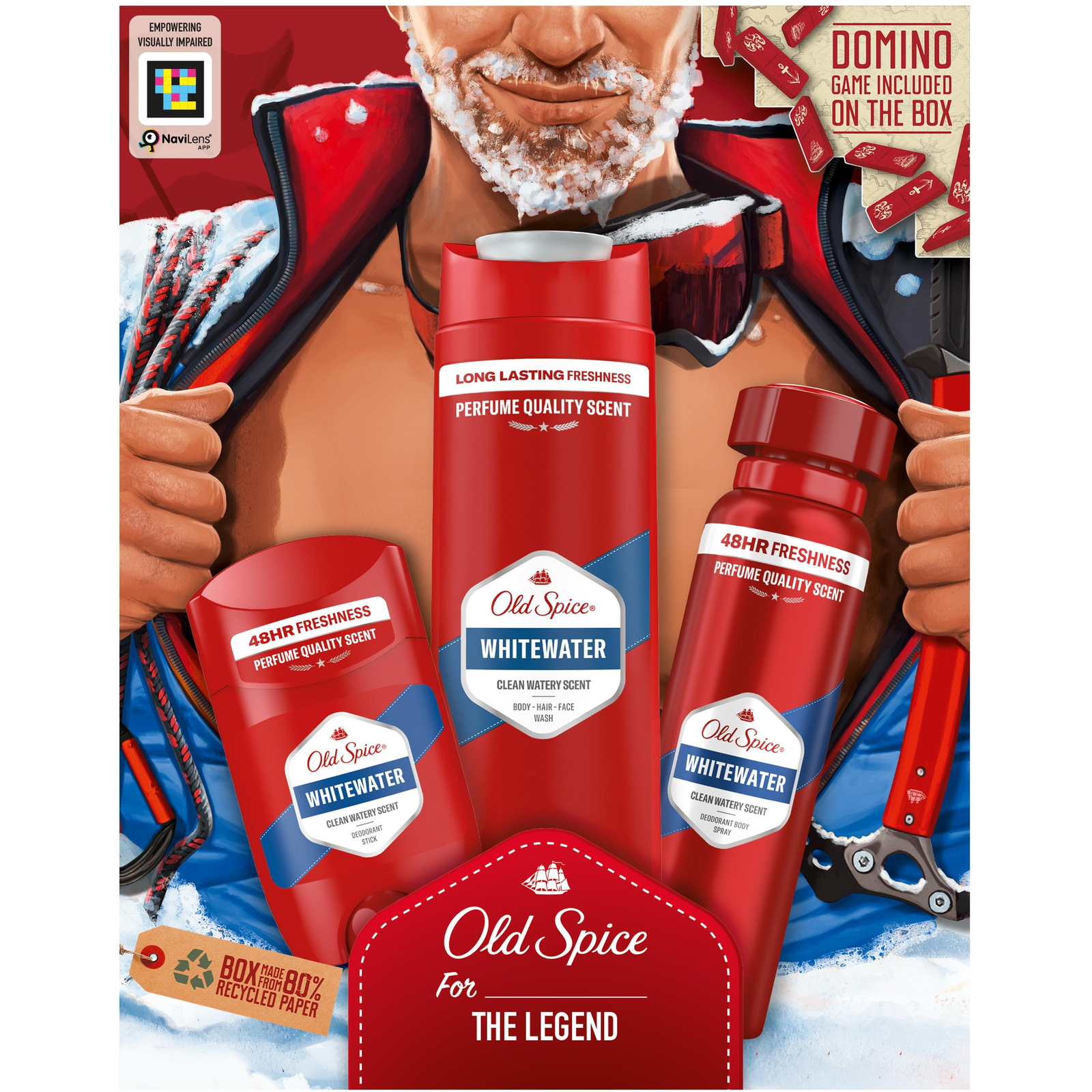 OLD SPICE Whitewater Alpinist Set 450ml (8700216131520)