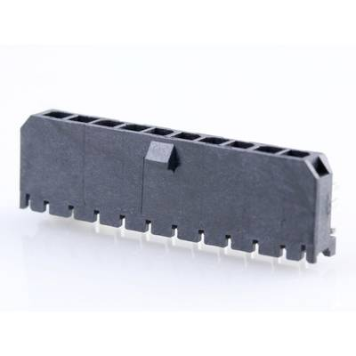 Molex Beépíthető stift sor (standard) Pólusok száma 10 Raszterméret: 3.00 mm 436501010 1 db Tape on Full reel (436501010)