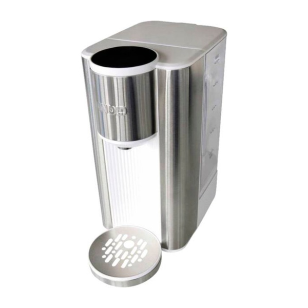 Unold Ava elkedel 2,5 L 2600 W Sølv, Hvid