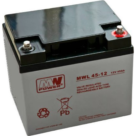 MPLPower MWL 45-12 12 V 45Ah AGM VRLA Akkumulátor (0001-00018-64689)