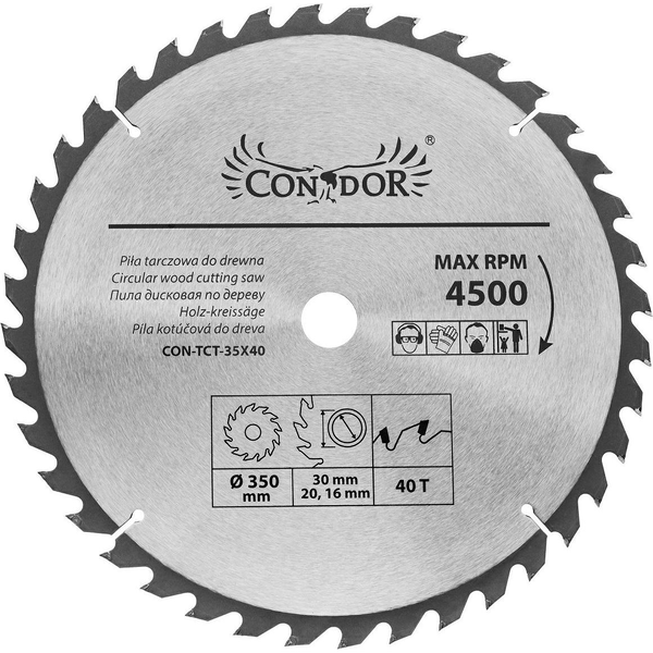WIDIA CIRCULAR SAW 350*30*40z /CON .