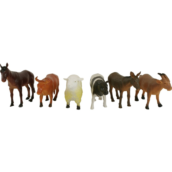 Háziállat figura 6 darabos készlet