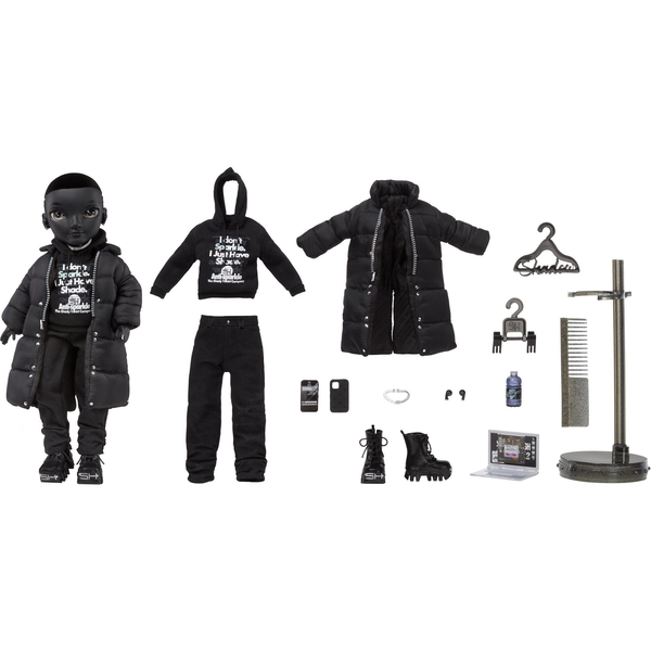 Rainbow High Shadow High S23 Fashion Doll - Rexx Mcqueen (Black)