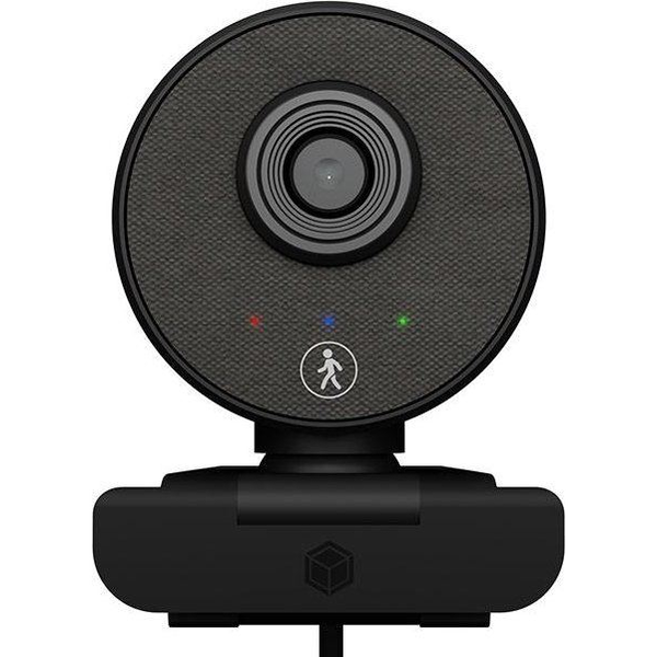 ICY BOX IB-CAM501-HD webcam 1920 x 1080 Pixel USB 2.0 Nero