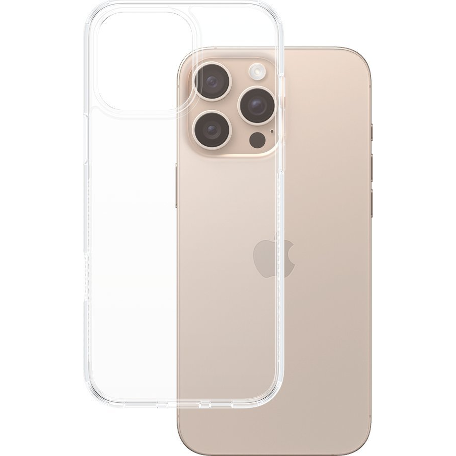 PanzerGlass PG HardCase TP iPhone 16 6.9Inch Pro telefontok Borító Átlátszó (1290)