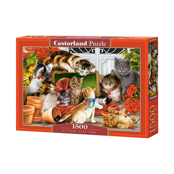 Castorland Kittens Play Time 1500 pcs Puzzle 1500 kusov Zvieratá