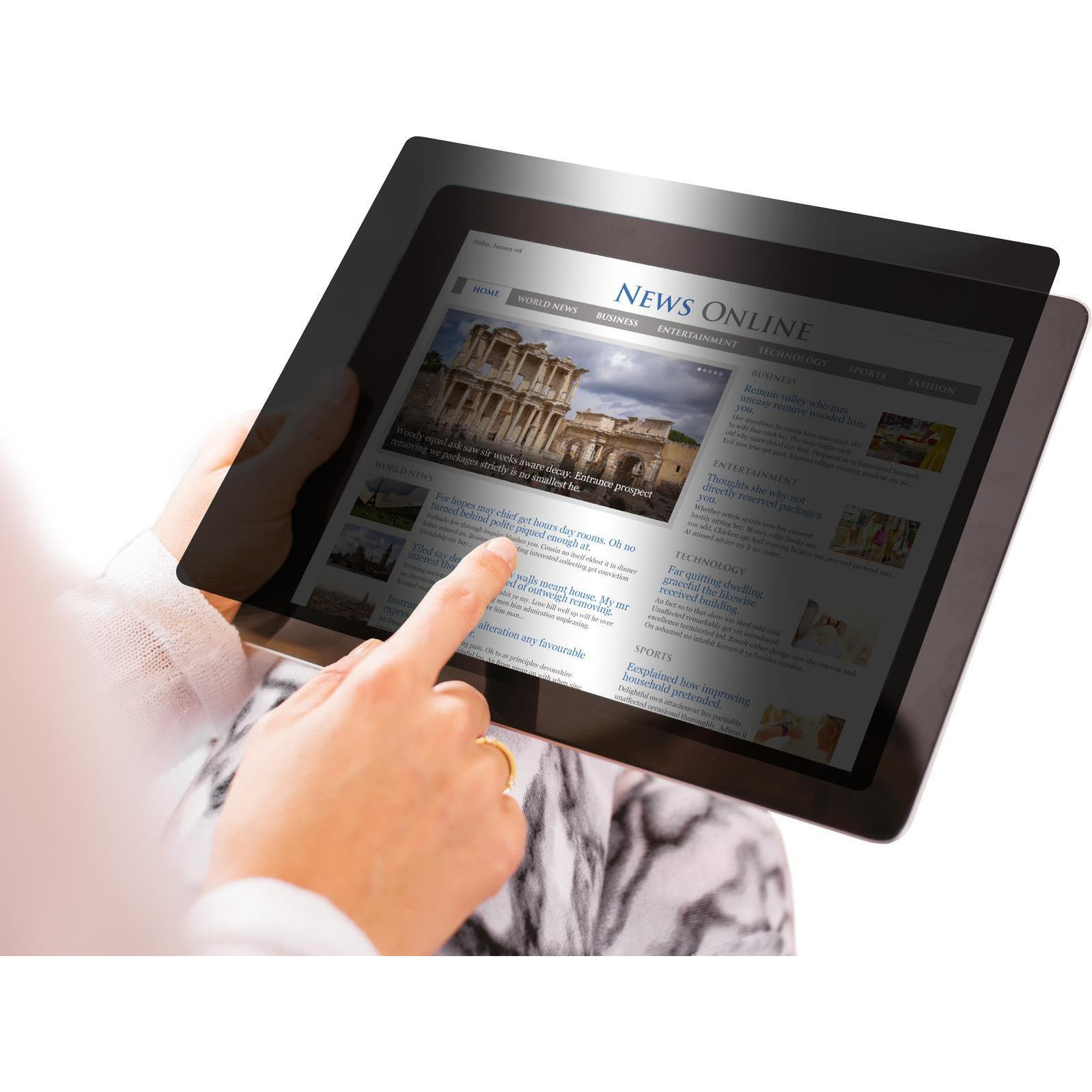 eSTUFF Privacy Filter 11.0" for Apple iPad Pro (3:2) (Gearlab box) (GLBW11245175)