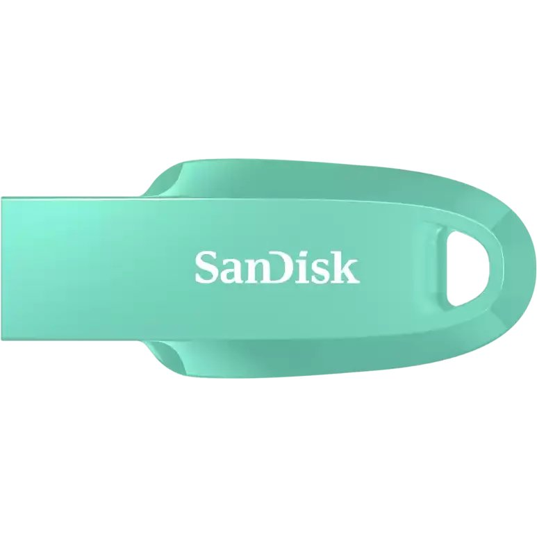 USB флаш памет SanDisk Ultra Curve 32 GB — SDCZ550-032G-G46G, зелена