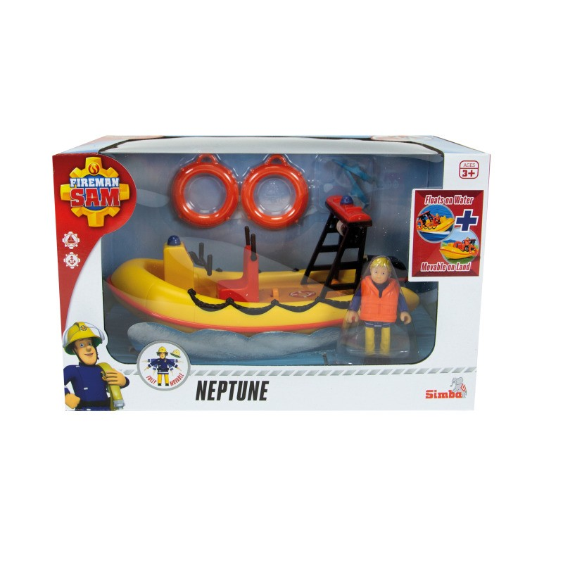 Simba Sam, a tűzoltó: Neptune motorcsónak Penny figurával (109252571038)