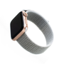 Fixed Nylon Strap Apple Watch Szövet szíj 42/44/45 mm - Fehér/Szürke