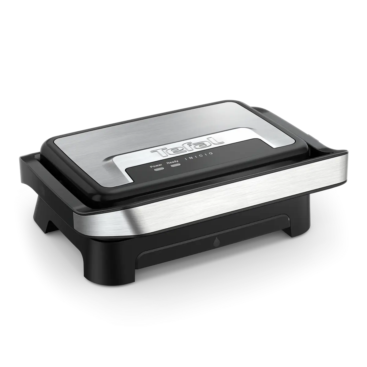 Tefal GC270D10 Inicio 2in1 kontaktgrill 1000 Watt - Fekete / Ezüst (GC270D10)