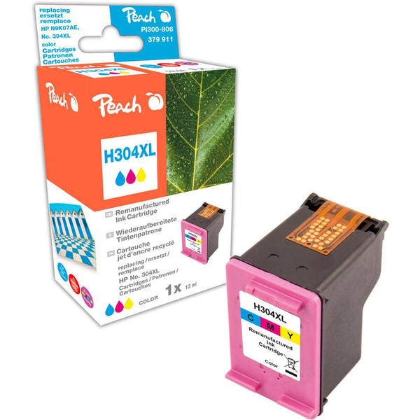 Peach Tinte color PI300-806 мастилено касета XL капацитет Синьо, Магента, Жълто