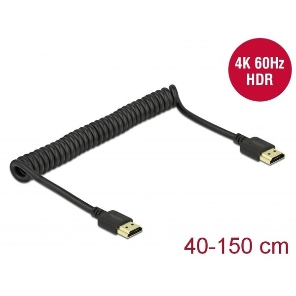 Kabel HDMI M/M v2.0 0.4m - 1.5m DeLOCK 84967