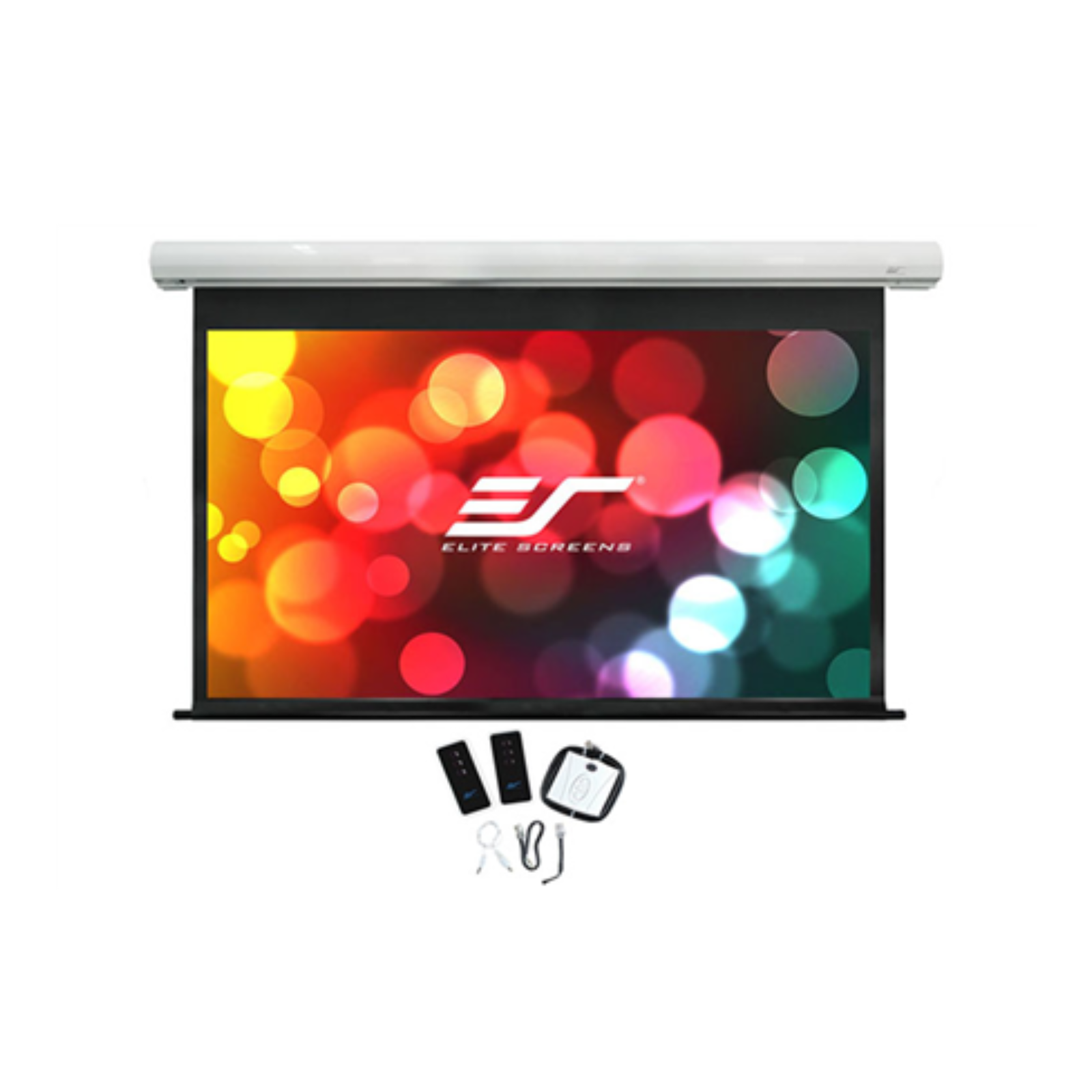 Elite Screens Saker Series SK100XHW-E12 100" Vetítővászon állvánnyal (221x124 - 16:9) Fehér (SK100XHW-E12)
