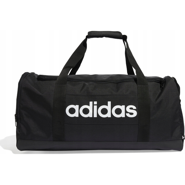 Fekete sport- és utazótáska vállra adidas Linear Duffel JD9555 M 40l