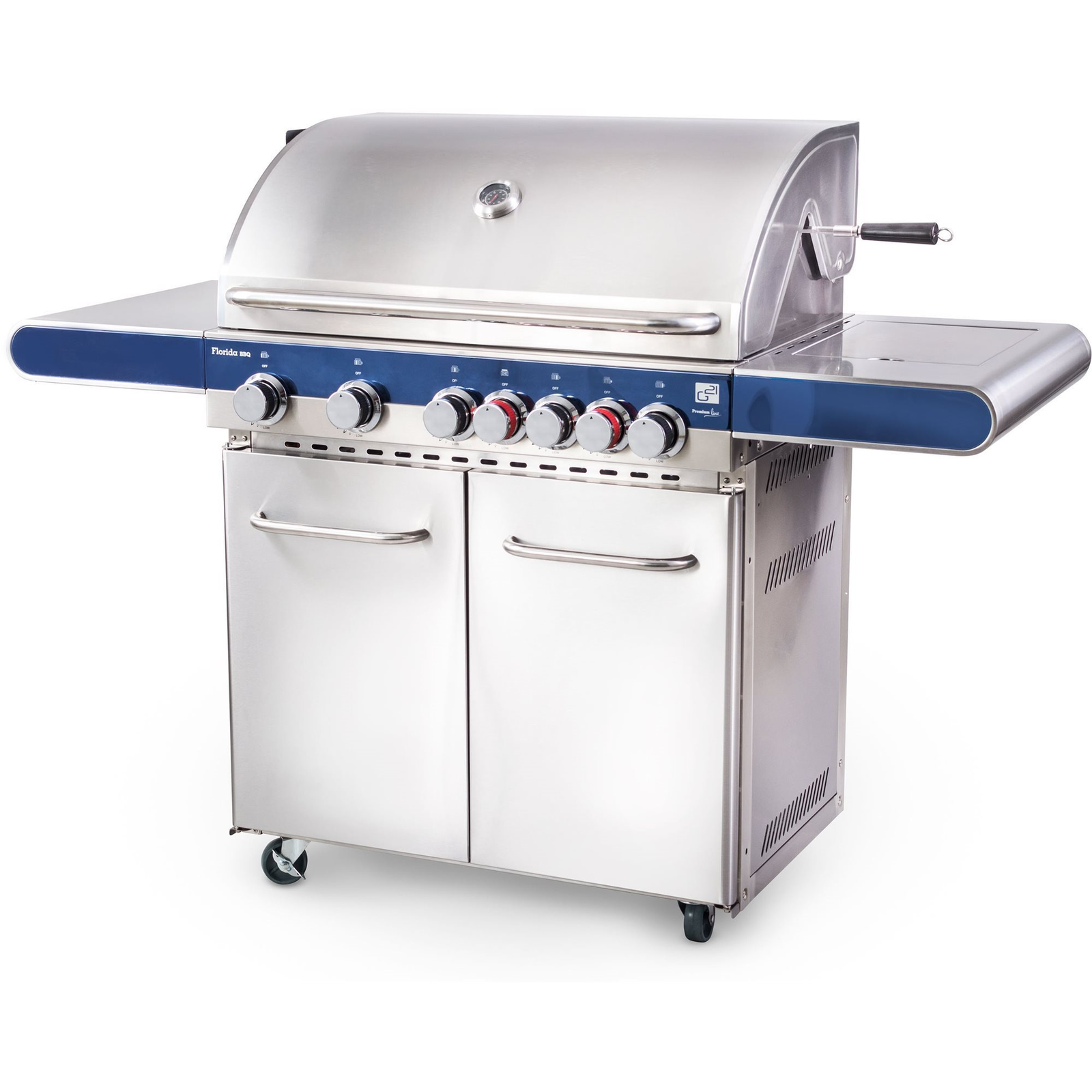 G21 Florida BBQ Premium Line + ingyen nyomáscsökkentő szelep (GAH-7RBSBlue)