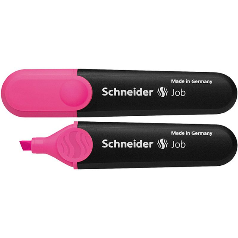 Szövegkiemelő, 1-5 mm, SCHNEIDER "Job 150", rózsaszín (SR1509)
