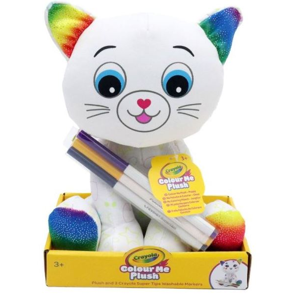Crayola Kiszínezhető plüss cica (220305) (C220305)