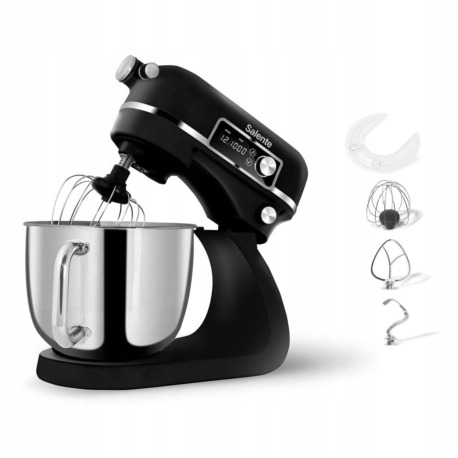 Salente DigiChef2 konyhai robotgép, 6 literes rozsdamentes tál, 1200 W, fekete (MRS-DIGICHEF2)