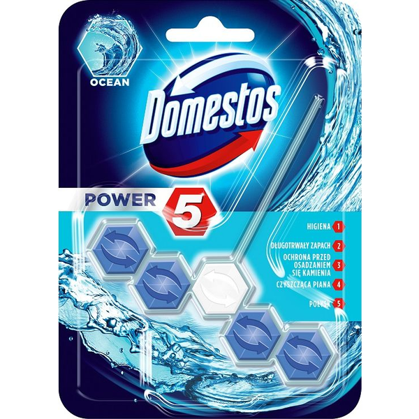  Domestos DOMESTOS_Power 5 kostka toaletowa Ocean 55g