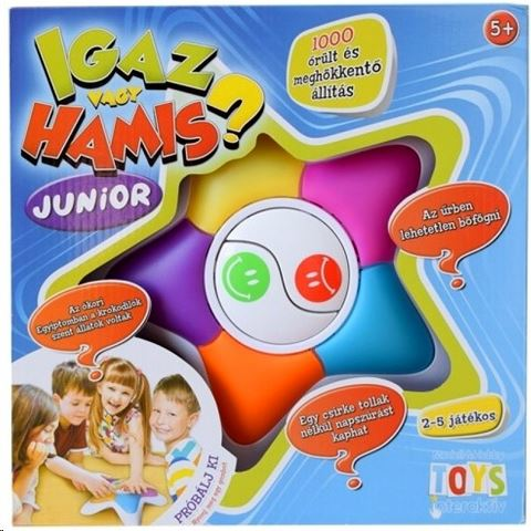 Flair Toys Adevărat sau fals? Joc de societate pentru copii cu 1000 de afirmații