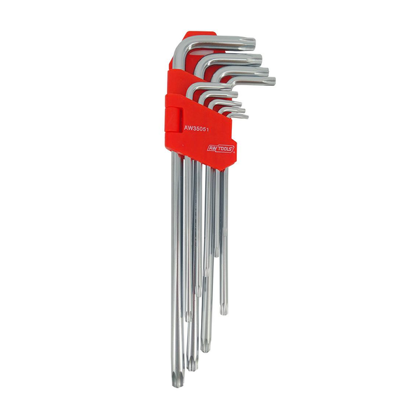 AW TORX  9szt/ BARDZO DŁUGI BLACK LINE