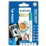 Pilot Pintor Akril marker, Extra Fine, 6 db-os szett, Metal