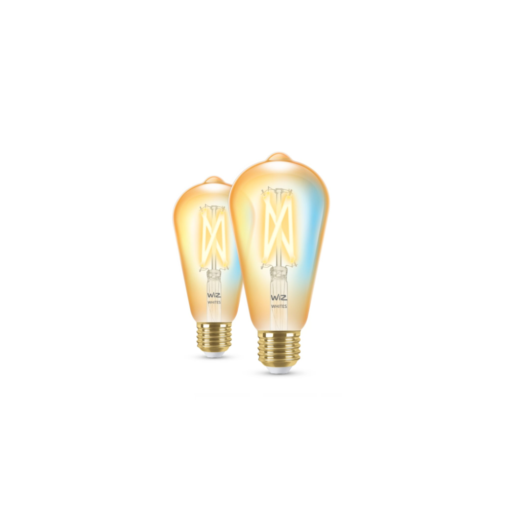 WiZ 8719514551077 intelligens fényerő szabályozás Intelligens izzó Wi-Fi Arany 7 W (929003018742)