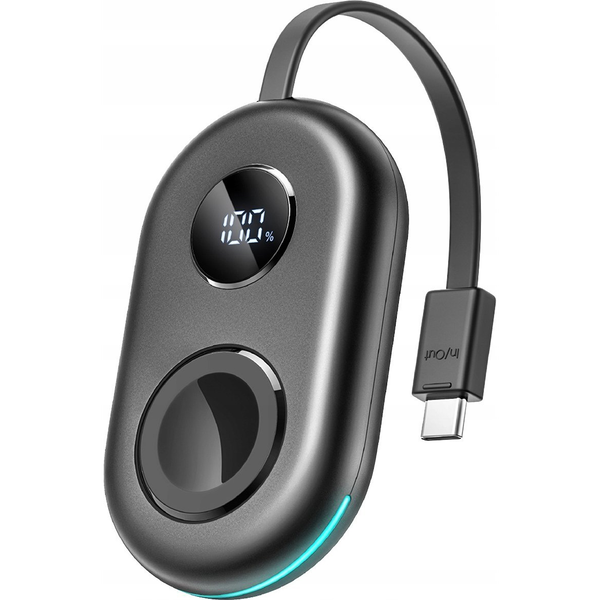 Joyroom JR-W09 Portable Wireless Watch Charger (black)