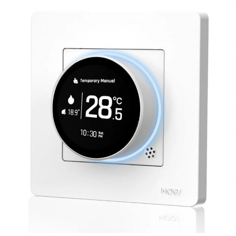 MOES GB electric heating 16A, white (ZHT-SR-GB-WH)