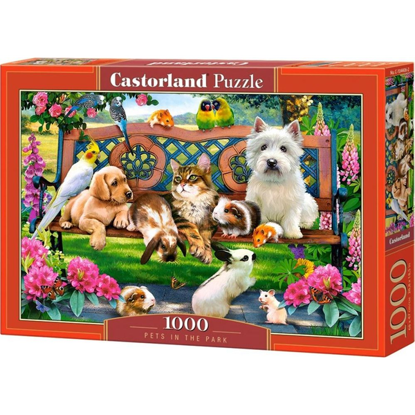 Castorland Pets in the Park 1000 pcs Legpuzzel 1000 stuk(s) Dieren