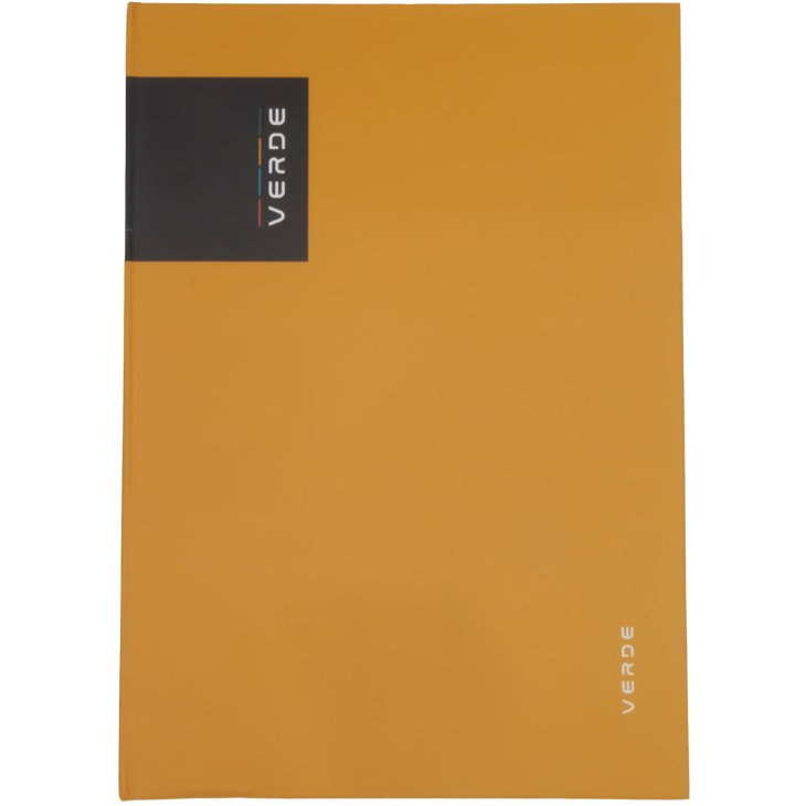 KARTON P+P Verde record book A4 96 sheets, mustard (7-131)