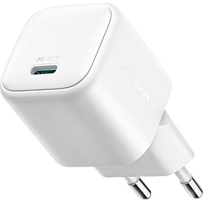 Joyroom töltő JR-TCG15 Mini 30W GaN - Fehér (JR-TCG15)