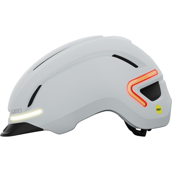 Giro Kask miejski GIRO ETHOS MIPS INTEGRATED LED Rozmiar kasku: L(59-63 cm), Wybierz kolor: Matte Chalk