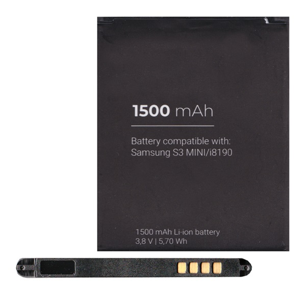 gigapack Akku 1500mAh LI-ION (EB-F1M7FLU kompatibilis) Samsung Galaxy S3 mini VE (GT-I8200) / Galaxy S3 mini (GT-I8190) " csomagolás" (GP-34150)